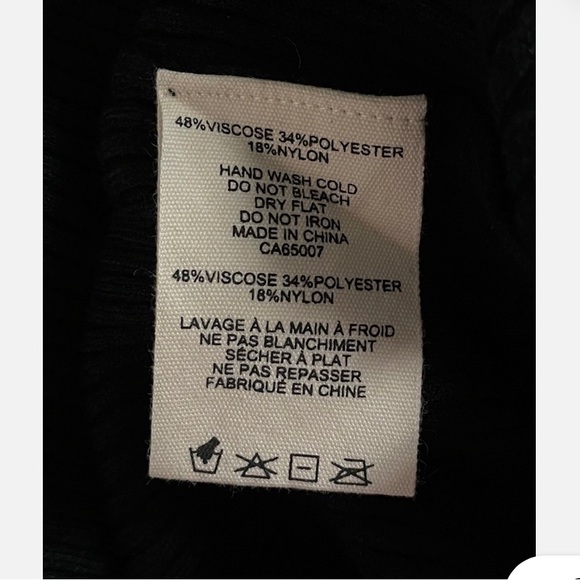 jackson rowe ribbed turtleneck dress xs - Picture 2 of 4